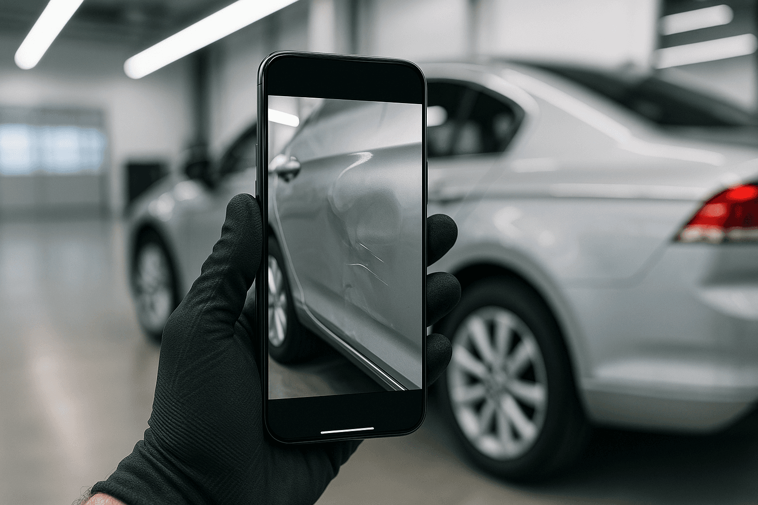Foto-Dokumentation per WhatsApp bei StarWash Münster Smart Repair