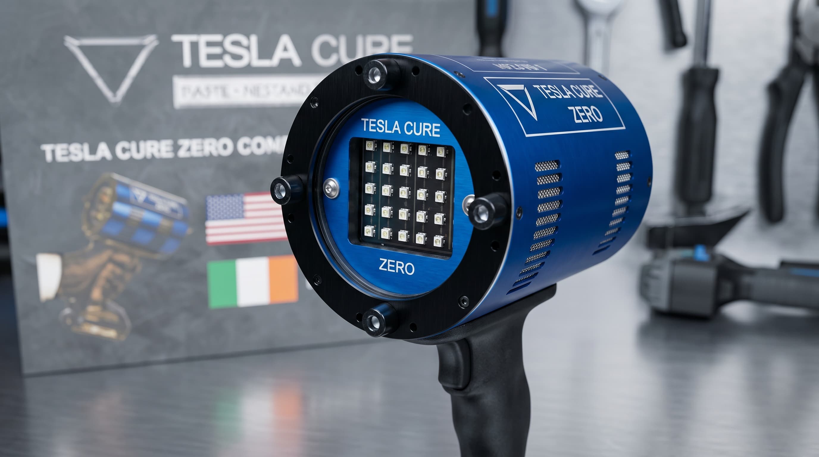 Tesla Cure ZERO UV-Lampe für UV-Klarlack-Aushärtung